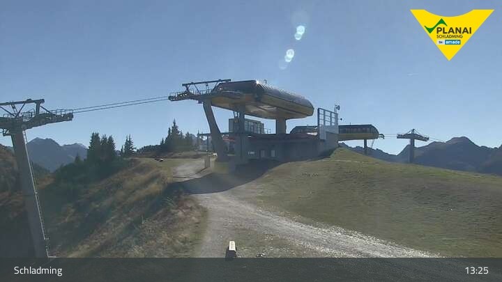 Archiv Foto Webcam Schladming - Planai Bergstation I