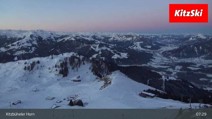 Archiv Foto Webcam Gipfel des Kitzbühlerer Horn