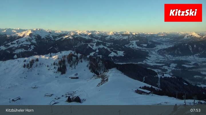 Archiv Foto Webcam Gipfel des Kitzbühlerer Horn
