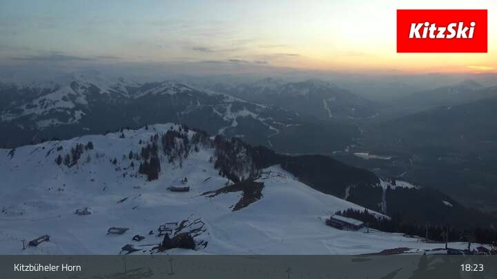 Archiv Foto Webcam Gipfel des Kitzbühlerer Horn