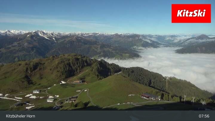 Archiv Foto Webcam Gipfel des Kitzbühlerer Horn