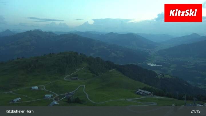Archiv Foto Webcam Gipfel des Kitzbühlerer Horn