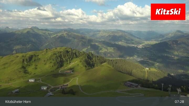 Archiv Foto Webcam Gipfel des Kitzbühlerer Horn