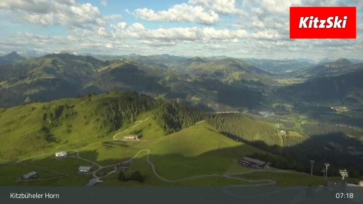 Archiv Foto Webcam Gipfel des Kitzbühlerer Horn