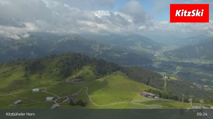 Archiv Foto Webcam Gipfel des Kitzbühlerer Horn
