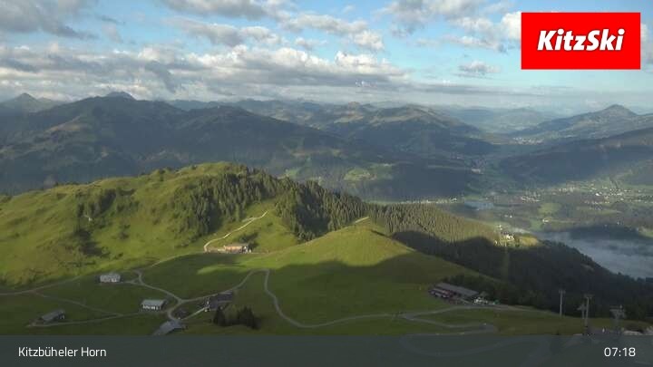 Archiv Foto Webcam Gipfel des Kitzbühlerer Horn