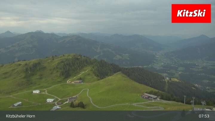 Archiv Foto Webcam Gipfel des Kitzbühlerer Horn