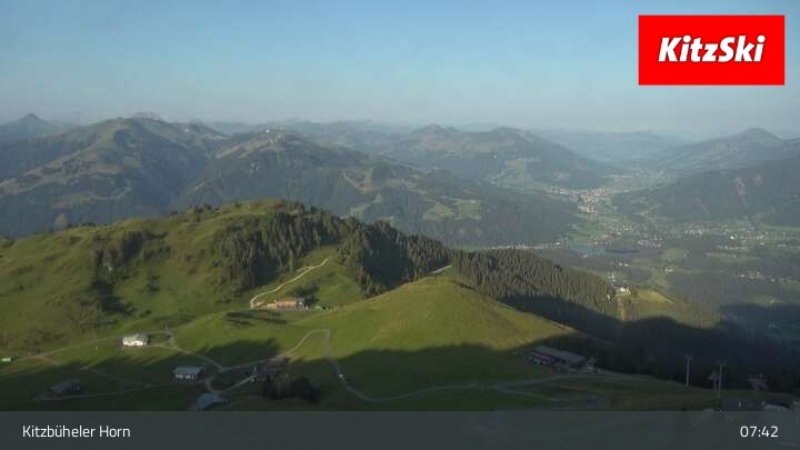 Archiv Foto Webcam Gipfel des Kitzbühlerer Horn