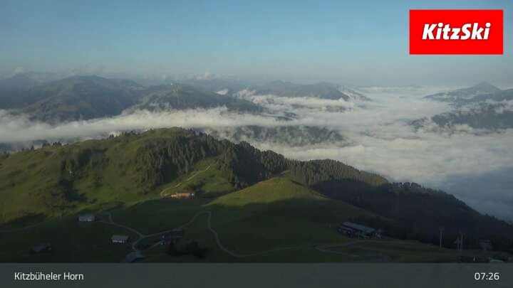 Archiv Foto Webcam Gipfel des Kitzbühlerer Horn