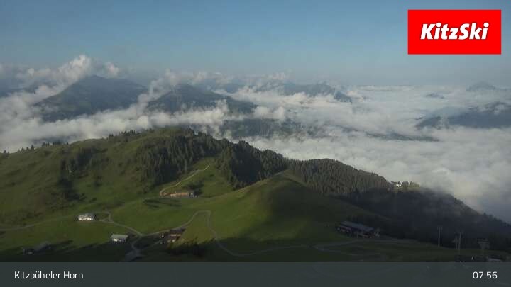 Archiv Foto Webcam Gipfel des Kitzbühlerer Horn