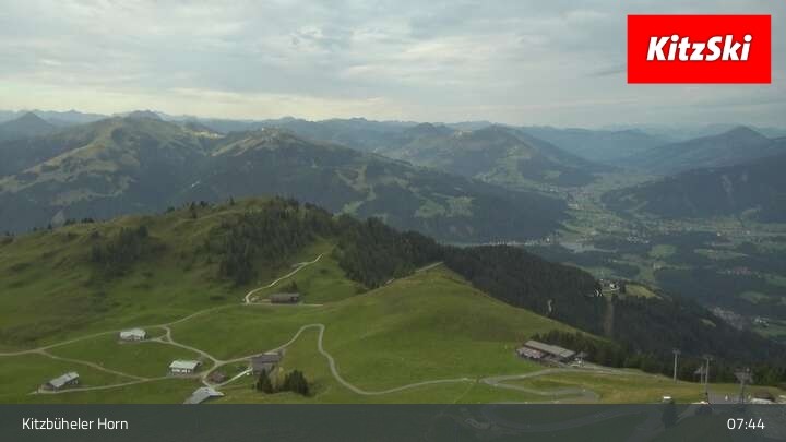 Archiv Foto Webcam Gipfel des Kitzbühlerer Horn