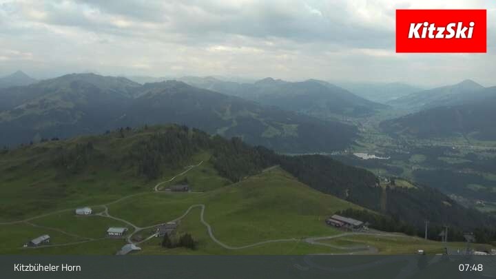 Archived image Webcam Summit of Kitzbüheler Horn Mountain