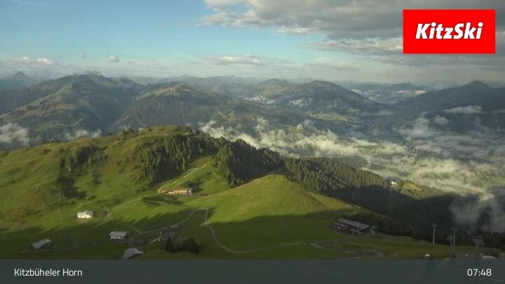 Archiv Foto Webcam Gipfel des Kitzbühlerer Horn