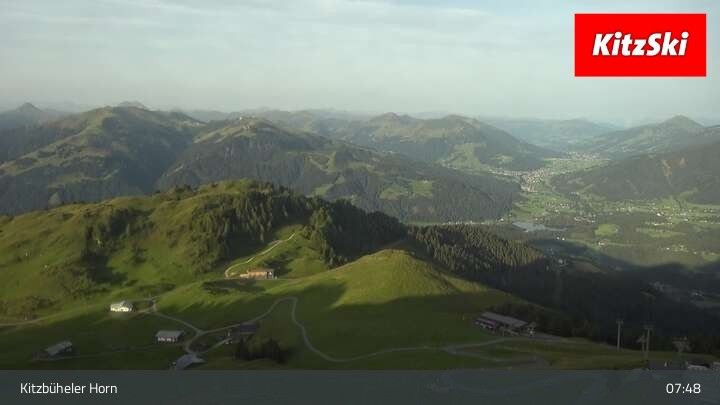 Archiv Foto Webcam Gipfel des Kitzbühlerer Horn