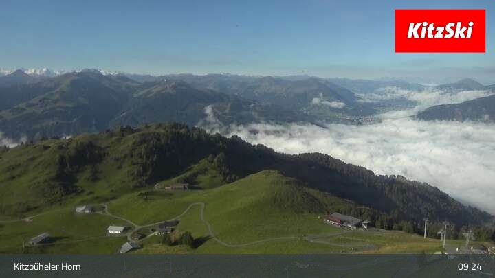 Archiv Foto Webcam Gipfel des Kitzbühlerer Horn