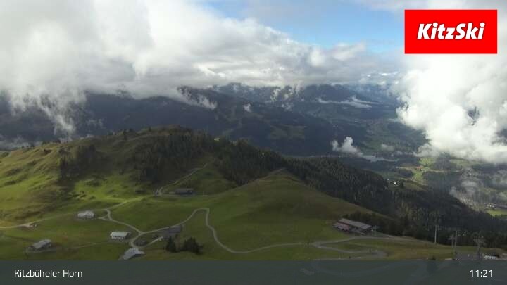 Archiv Foto Webcam Gipfel des Kitzbühlerer Horn