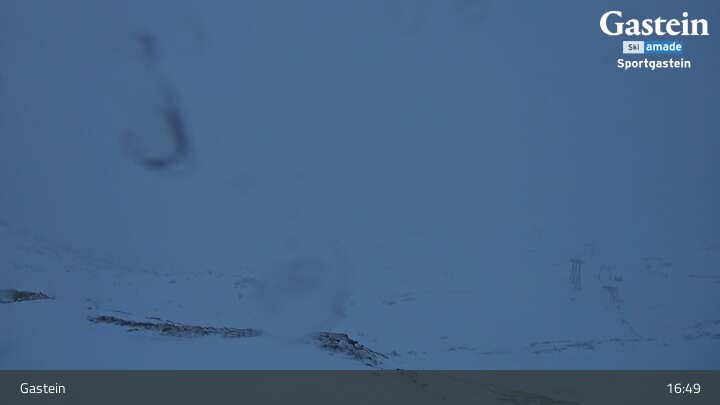 Archiv Foto Webcam Bad Gastein - Sportgastein - Kreuzkogel