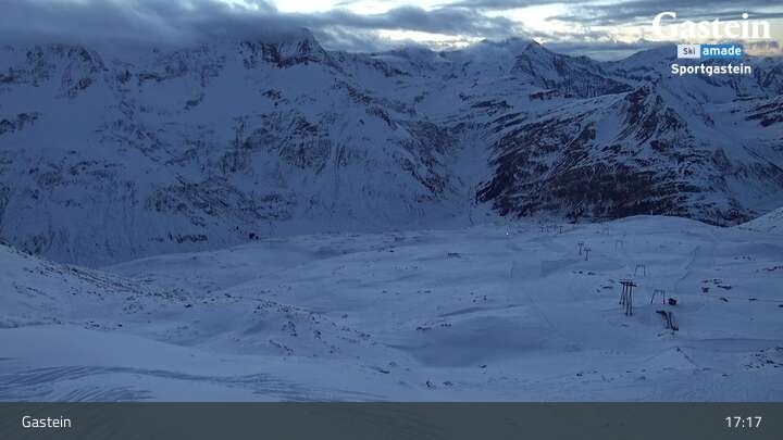 Archiv Foto Webcam Bad Gastein - Sportgastein - Kreuzkogel