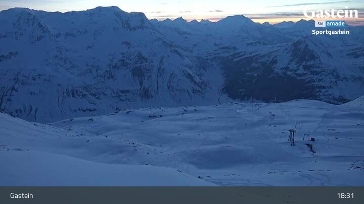 Archived image Webcam Bad Gastein - Kreuzkogel