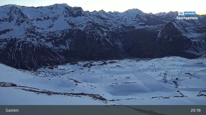 Archiv Foto Webcam Bad Gastein - Sportgastein - Kreuzkogel