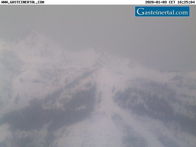 Archiv Foto Webcam Bad Gastein Stubnerkogel