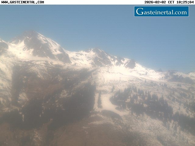 Archiv Foto Webcam Bad Gastein Stubnerkogel