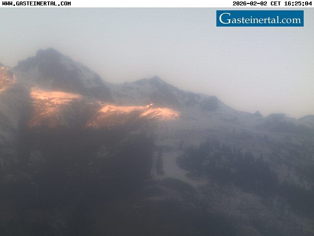 Archiv Foto Webcam Bad Gastein Stubnerkogel