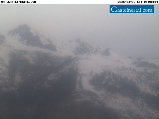 Archiv Foto Webcam Bad Gastein Stubnerkogel