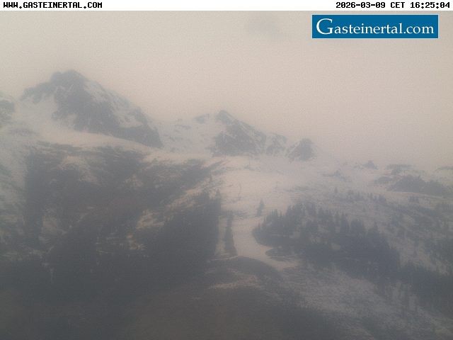 Archiv Foto Webcam Bad Gastein Stubnerkogel