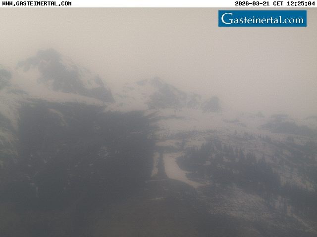 Archiv Foto Webcam Bad Gastein Stubnerkogel