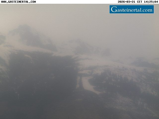 Archiv Foto Webcam Bad Gastein Stubnerkogel
