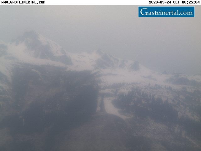 Archiv Foto Webcam Bad Gastein Stubnerkogel