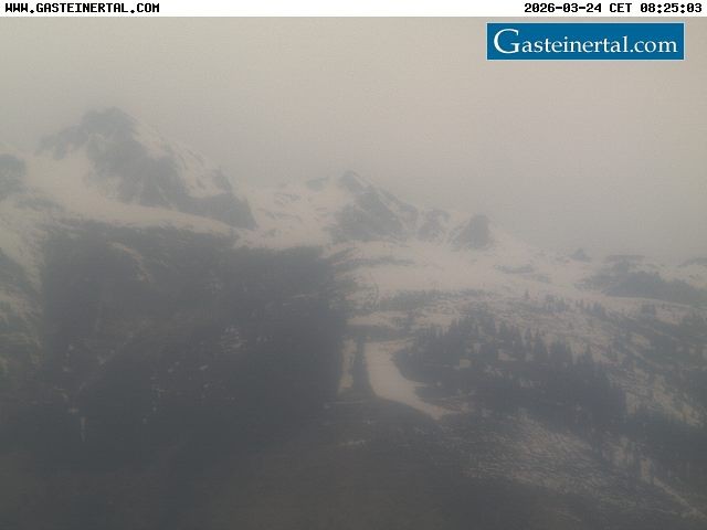 Archiv Foto Webcam Bad Gastein Stubnerkogel