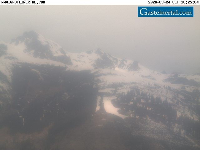 Archiv Foto Webcam Bad Gastein Stubnerkogel
