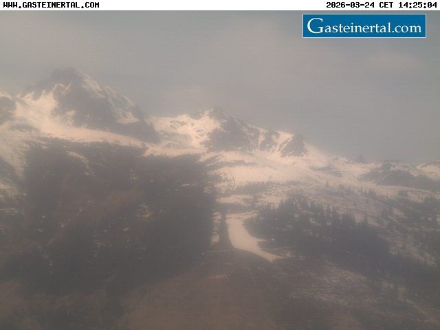 Archiv Foto Webcam Bad Gastein Stubnerkogel