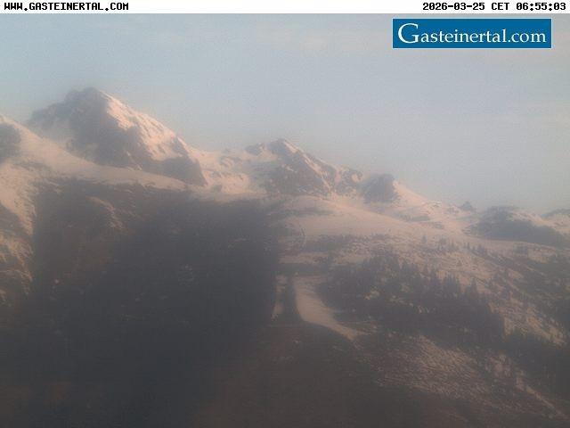 Archived image Webcam Bad Gastein Stubnerkogel