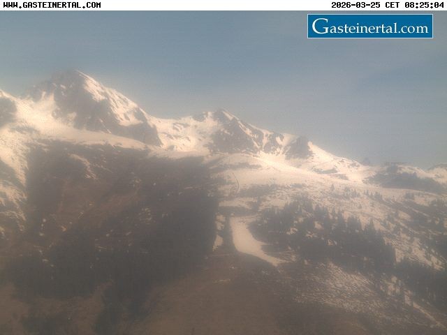 Archived image Webcam Bad Gastein Stubnerkogel