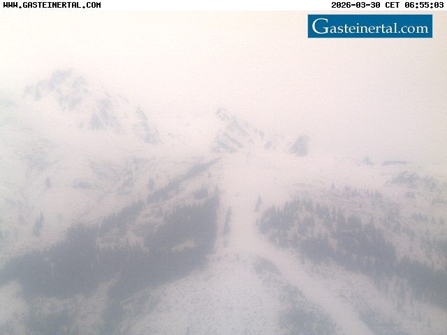 Archiv Foto Webcam Bad Gastein Stubnerkogel