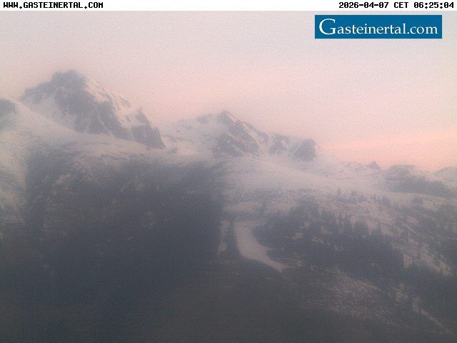 Archiv Foto Webcam Bad Gastein Stubnerkogel