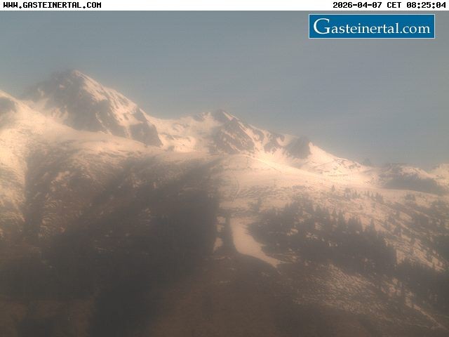 Archiv Foto Webcam Bad Gastein Stubnerkogel