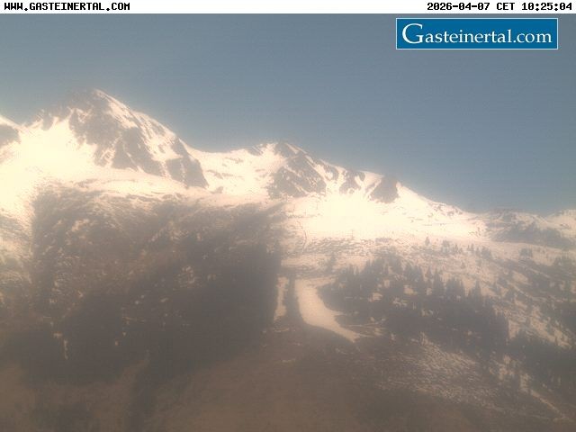 Archiv Foto Webcam Bad Gastein Stubnerkogel