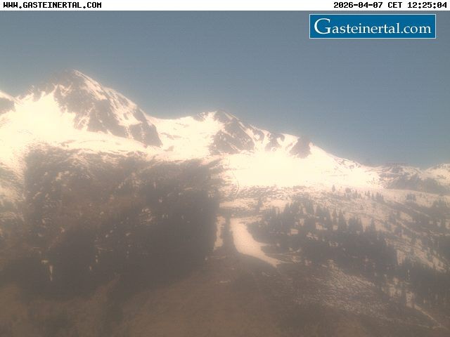 Archiv Foto Webcam Bad Gastein Stubnerkogel