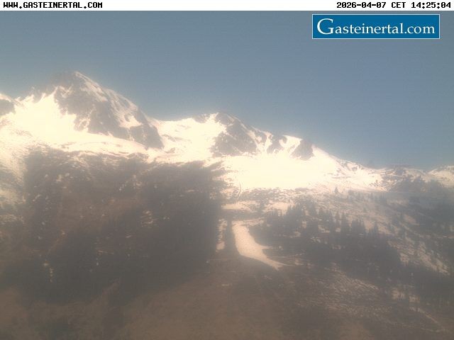 Archiv Foto Webcam Bad Gastein Stubnerkogel
