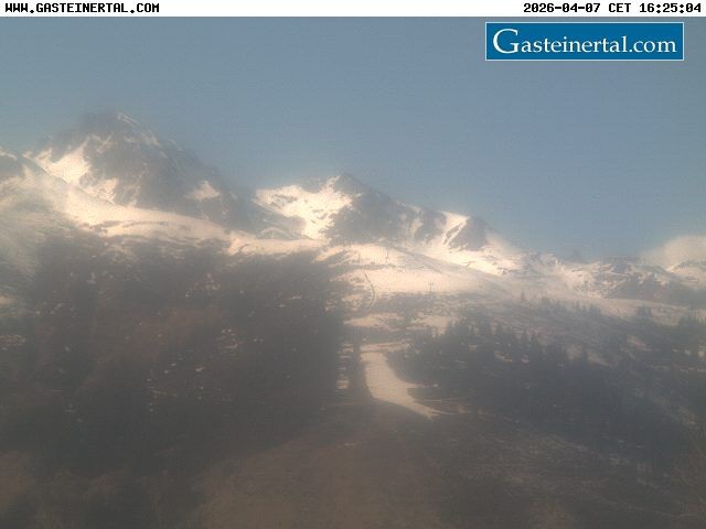 Archiv Foto Webcam Bad Gastein Stubnerkogel