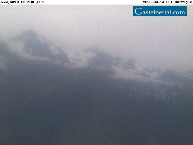 Archiv Foto Webcam Bad Gastein Stubnerkogel