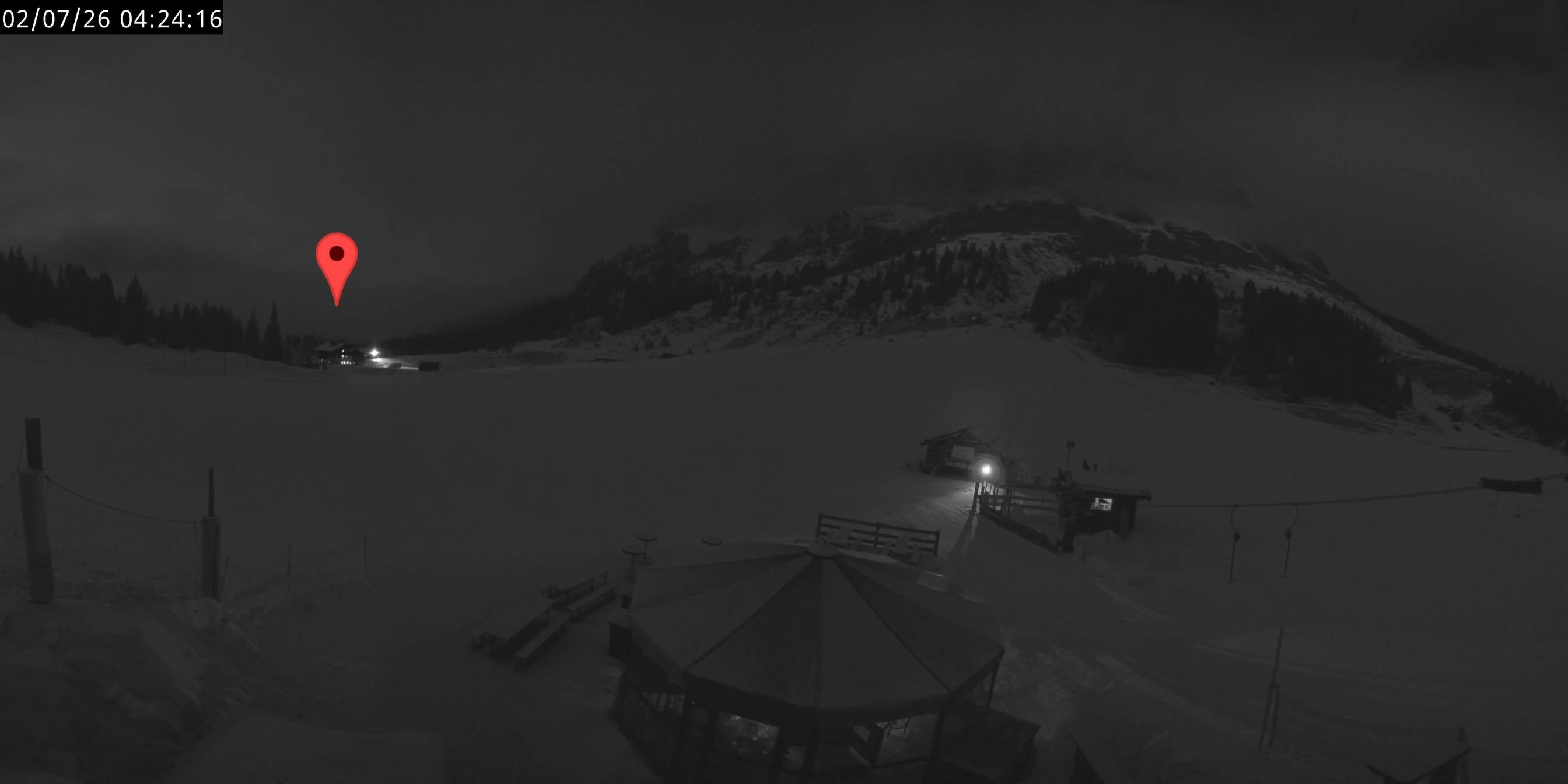 Archived image Webcam Mountain inn Arthurhaus at Hochkönig