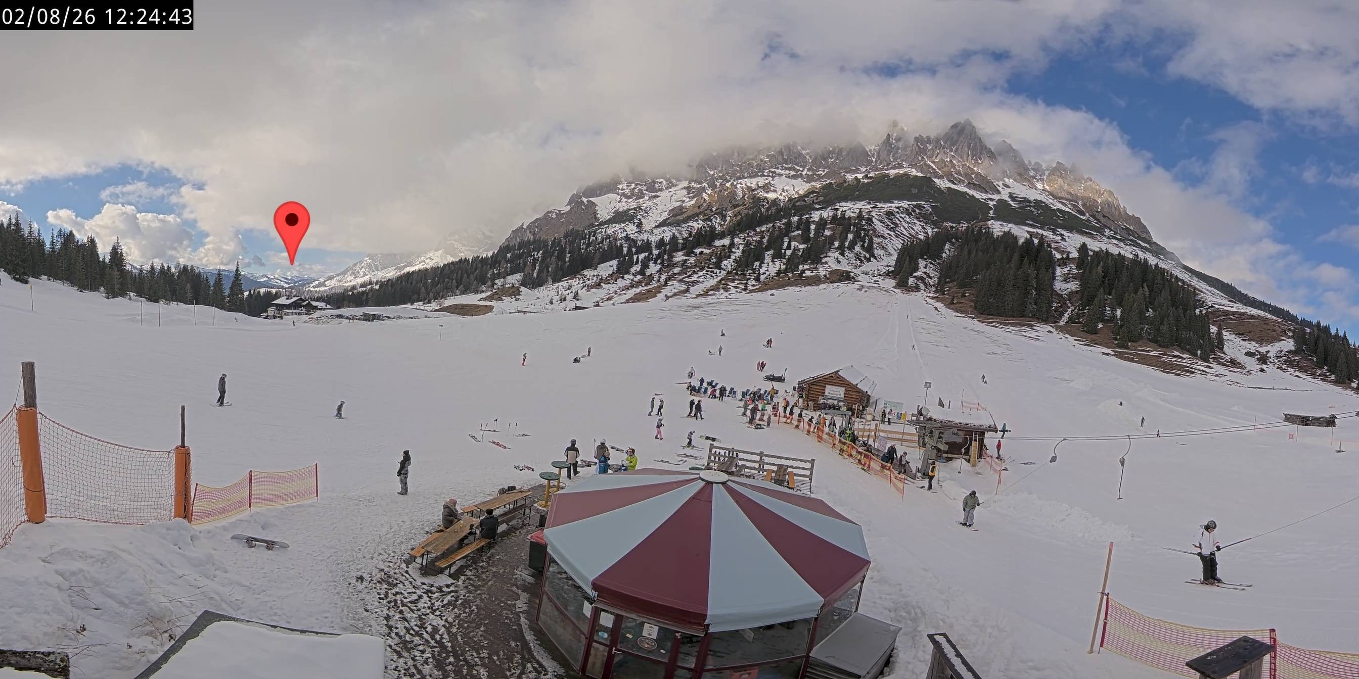 Archiv Foto Webcam Berghotel Arthurhaus am Hochkönig