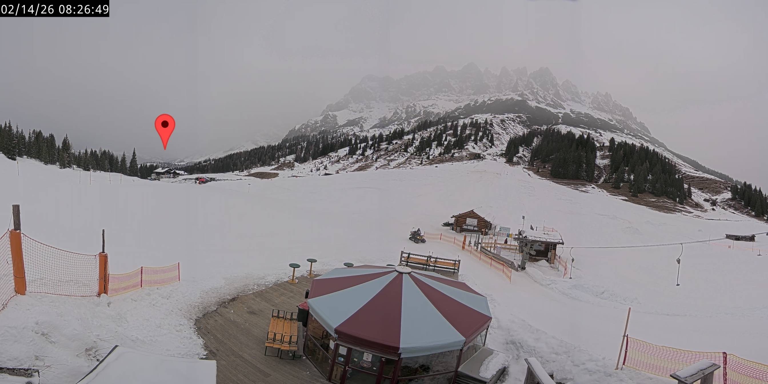 Archiv Foto Webcam Berghotel Arthurhaus am Hochkönig