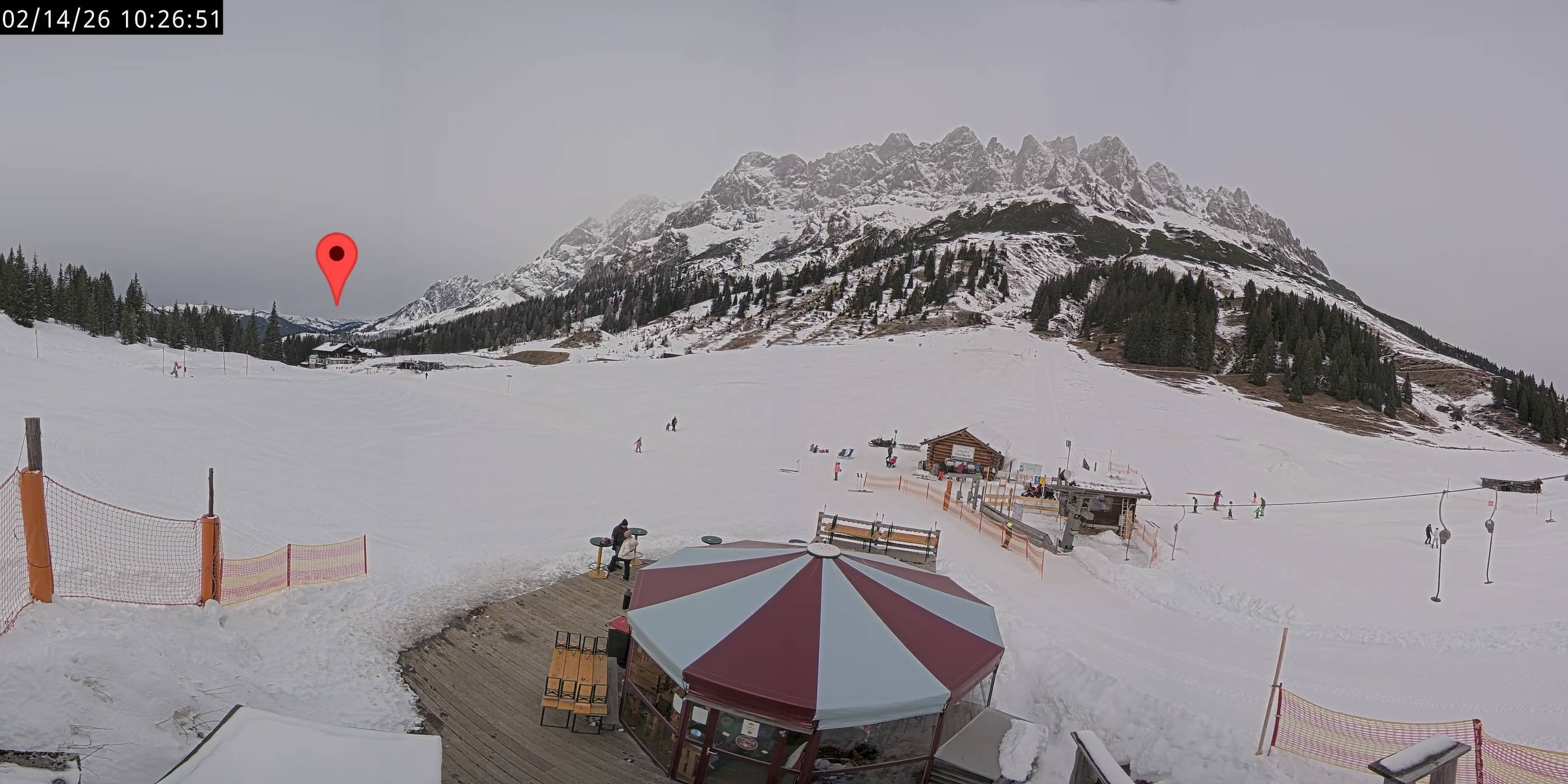 Archiv Foto Webcam Berghotel Arthurhaus am Hochkönig