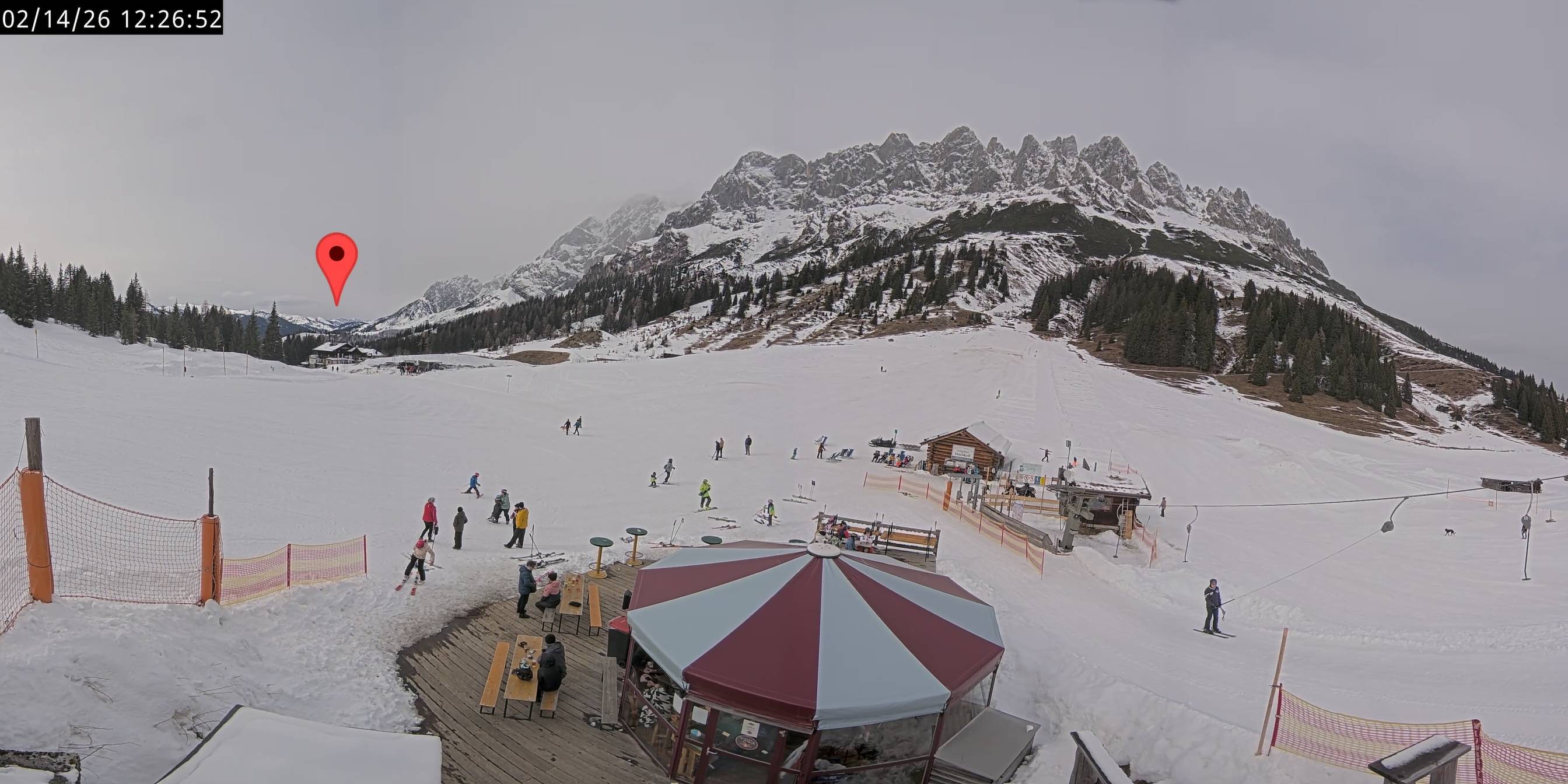 Archiv Foto Webcam Berghotel Arthurhaus am Hochkönig